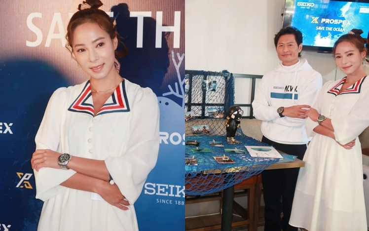 余曉彤希望組織明星潛水隊，令更多人關注海洋垃圾問題。