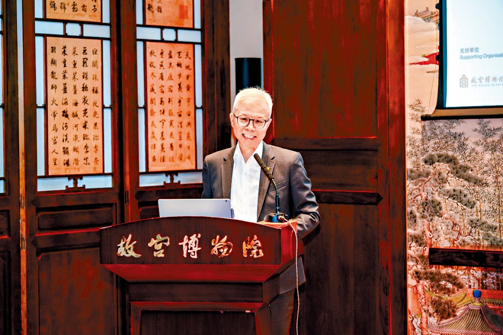 香港故宮文化博物館館長吳志華博士，期待學生想法落實。