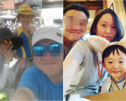 警方從疑兇及其妻手機內,檢獲多張及多段他們一家三口的溫馨照片。