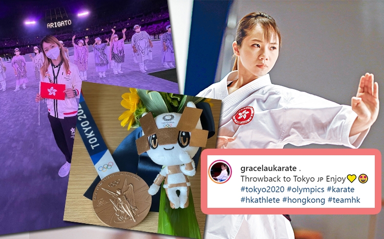 这趟夺牌之旅一定令Grace永世难忘呀!
