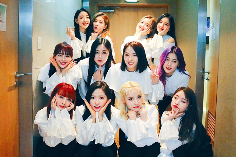 韓國女團本月少女前日參加錄影，卻爆出被工作人員無禮對待。