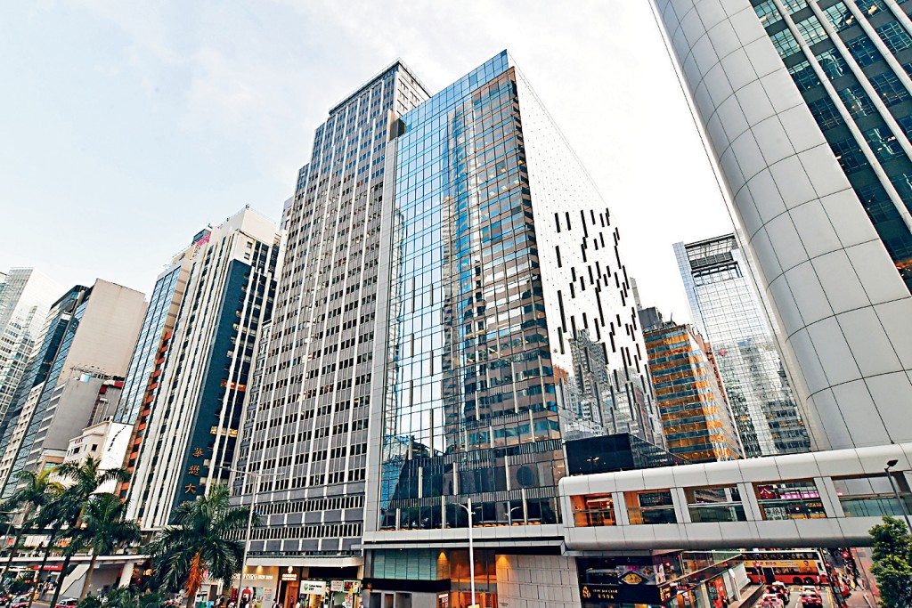 台灣資金豪擲64億購中環盈置大廈全幢。