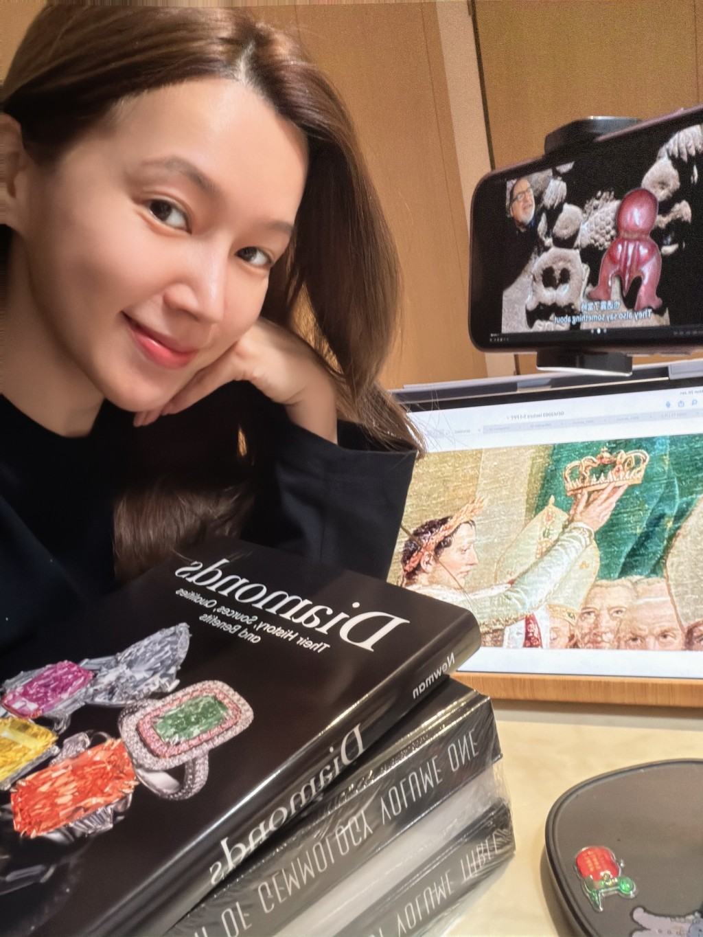 傅嘉莉透露最近又開始新一季課程，繼續一邊拍劇一邊進修，令生活變得更充實。