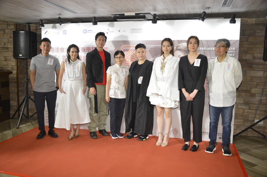 眾演員昨晚一同出席電影《金都》首映禮。