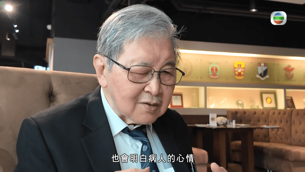 蔡堅醫生有糖尿病、心臟病、白內障、青光眼，到胃扭轉、前列腺肥大，幾乎由頭到腳都出過事。