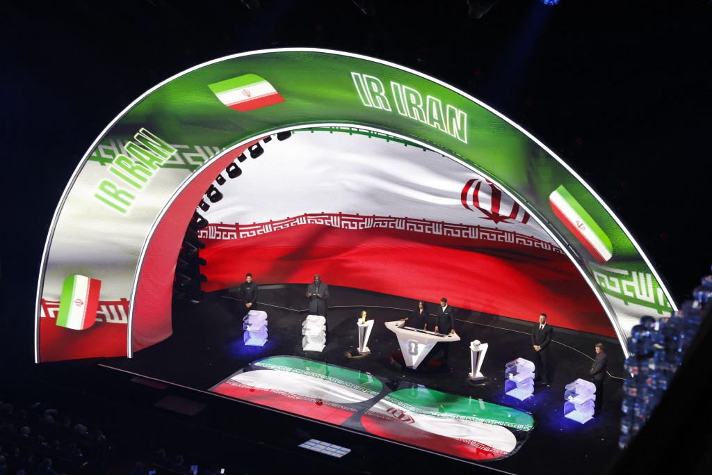 伊朗與比利時、埃及及新西蘭同處G組，三場分組賽均安排在美國舉行。法新社