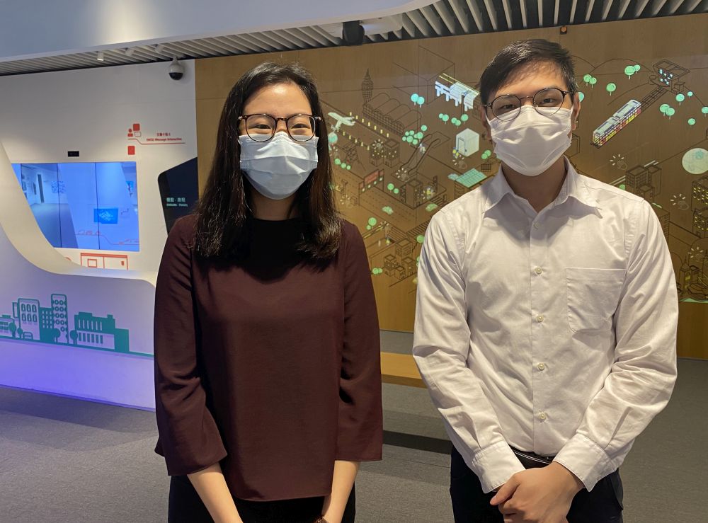 何梓欣(左)和陳俊華(右)皆表示,疫情下「搵工難」。網上圖片