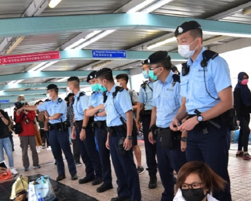 再有警員確診新冠肺炎。資料圖片