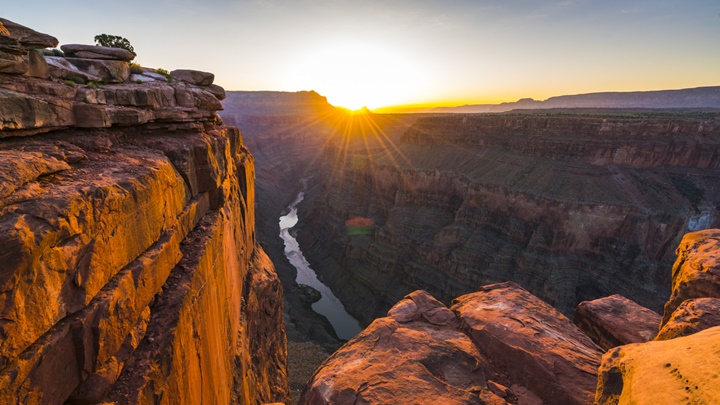大峽谷是美國的著名景點。iStock圖片