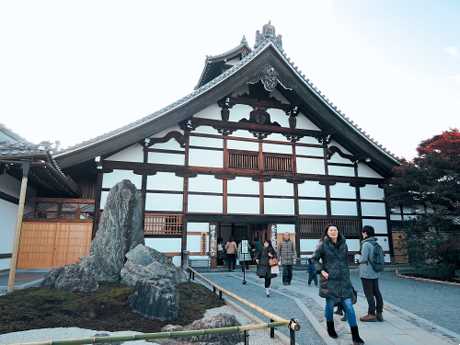 京都天龍寺是世界遺產。
