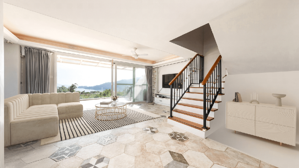 西贡 银海山庄 赏山海美景 浅调巨厅展现空间