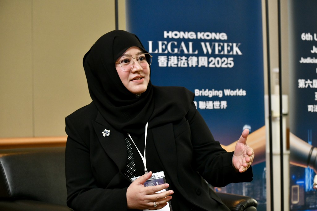 文萊最高法院司法常務官Nurul。