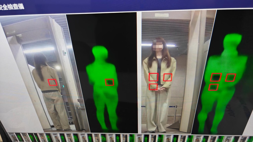 澳門海關指被截獲的男女將1銀粒藏匿於隨身物品、衣物及身體各處。澳門海關圖片 澳門海關指被截獲的男女將1銀粒藏匿於隨身物品、衣物及身體各處。澳門海關圖片