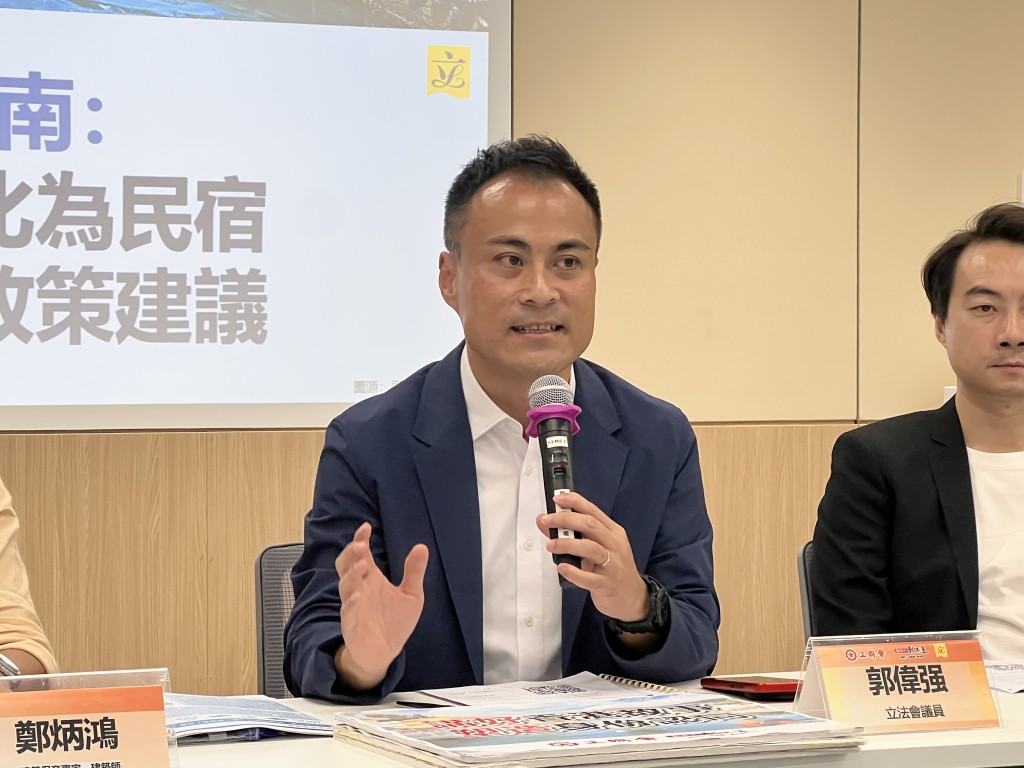 郭偉强指出,政府日後推行政策時要考慮到居民相關顧慮。 郭偉强指出,政府日後推行政策時要考慮到居民相關顧慮。