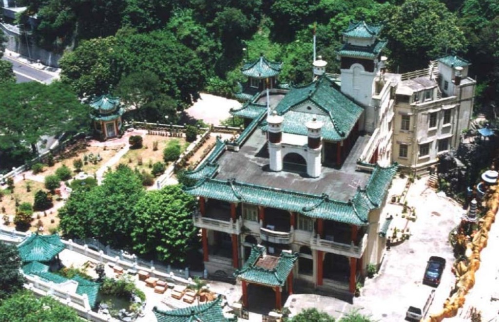 萬金油花園於2004年遭拆卸，但虎豹別墅及附連的私家花園獲保存。資料圖片