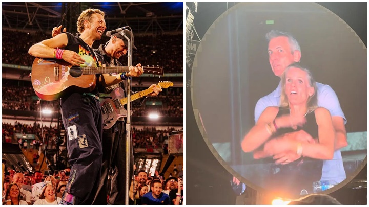英國搖滾天團Coldplay 7月於美國波士頓開騷時,在「Kiss Cam」環節意外「捉姦」。