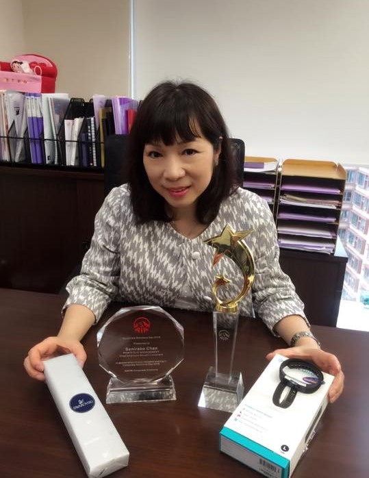 陈钰眉在业界多不少奖项。