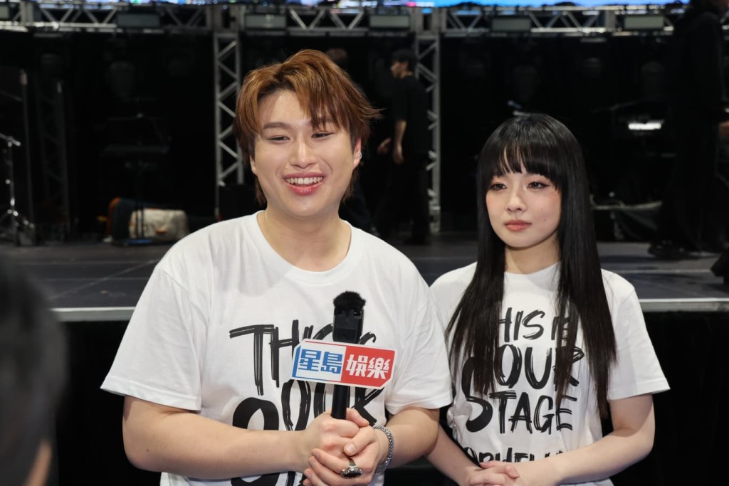 《聲秀》冠軍馮熙燮和亞軍柯雨霏受訪。