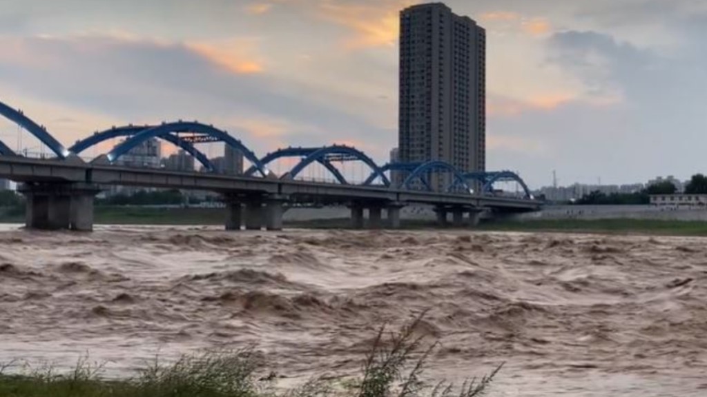 陝西寶雞過去兩日大暴雨，已造成5死8失蹤。