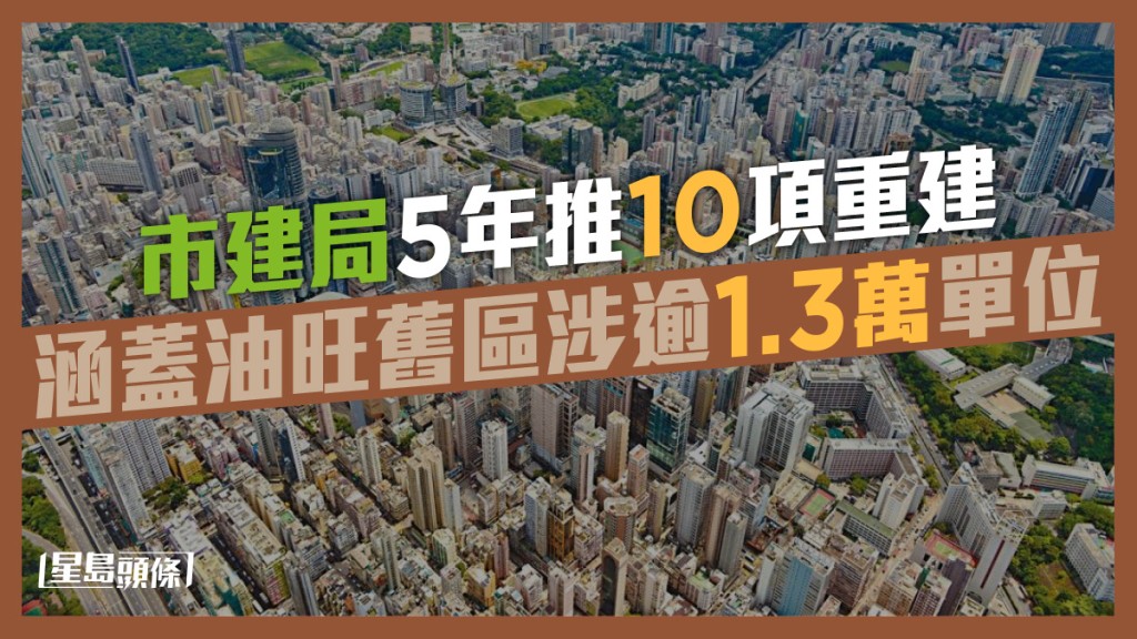 市建局及房委會未來數年將推出多個項目，加快房屋供應。