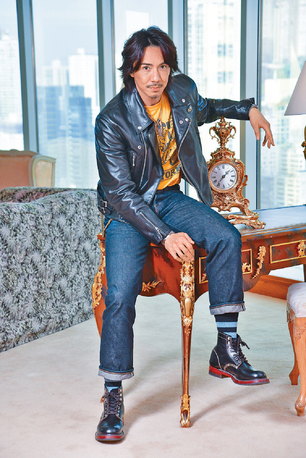 自信演员
■张继聪坚持自己是有自信的好演员，就算输都虽败犹荣。
