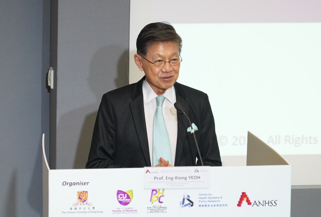 中大醫學院賽馬會公共衞生及基層醫療學院醫療體系及政策研究所所長楊永強。 中大醫學院賽馬會公共衞生及基層醫療學院醫療體系及政策研究所所長楊永強。
