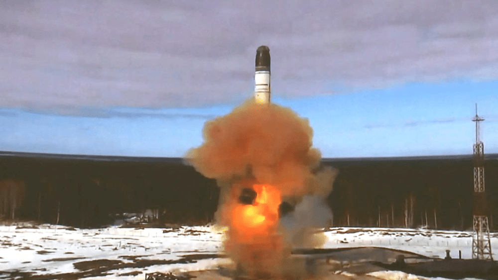 俄羅斯今年將部署能攜帶多枚核彈頭的「薩爾馬特」（Sarmat）洲際彈道導彈。路透資料圖