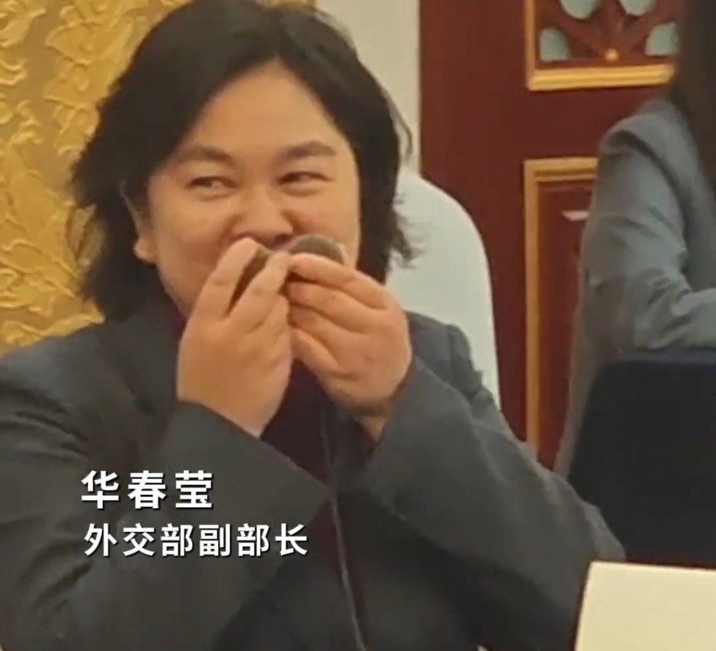 華春瑩大讚化橘紅功效。抖音＠《羊城晚報》