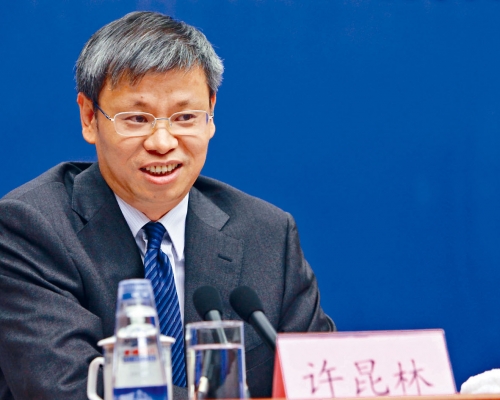 上海副市長許昆林調任蘇州書記。