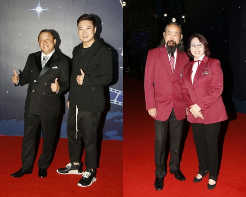曾志偉與錢嘉樂、元華與元秋