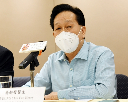 楊超發建議政府容許家居治療。資料圖片