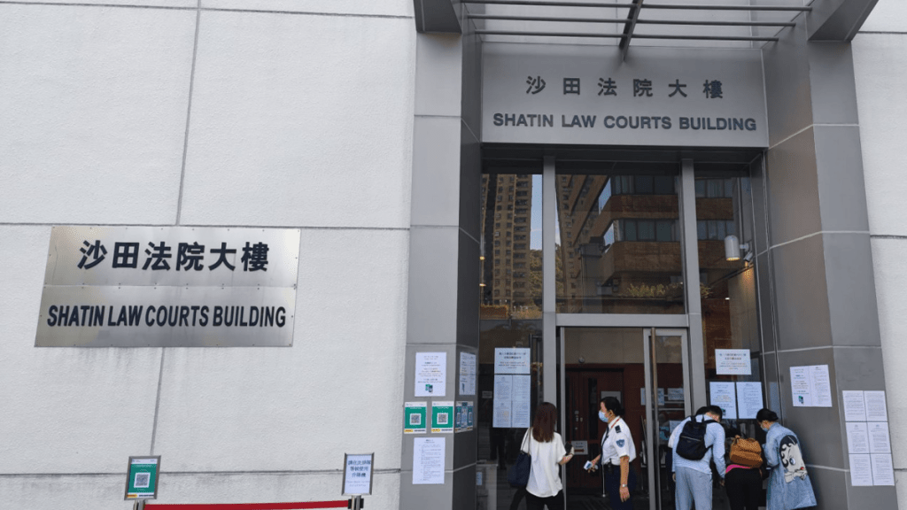 案件將於3月14日上午在沙田裁判法院提堂。資料圖片