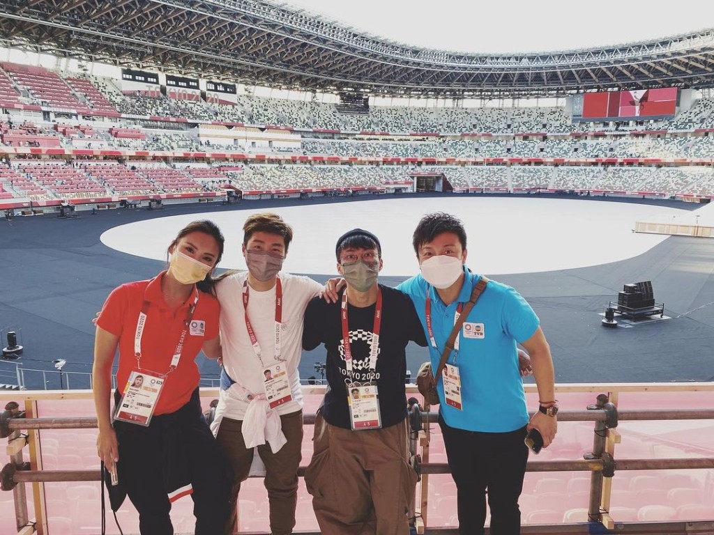 周奕瑋曾擔任奧運轉播主持。