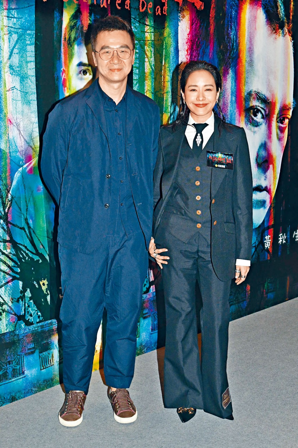 林嘉欣與老公以女主角及導演身分谷新戲。
　　