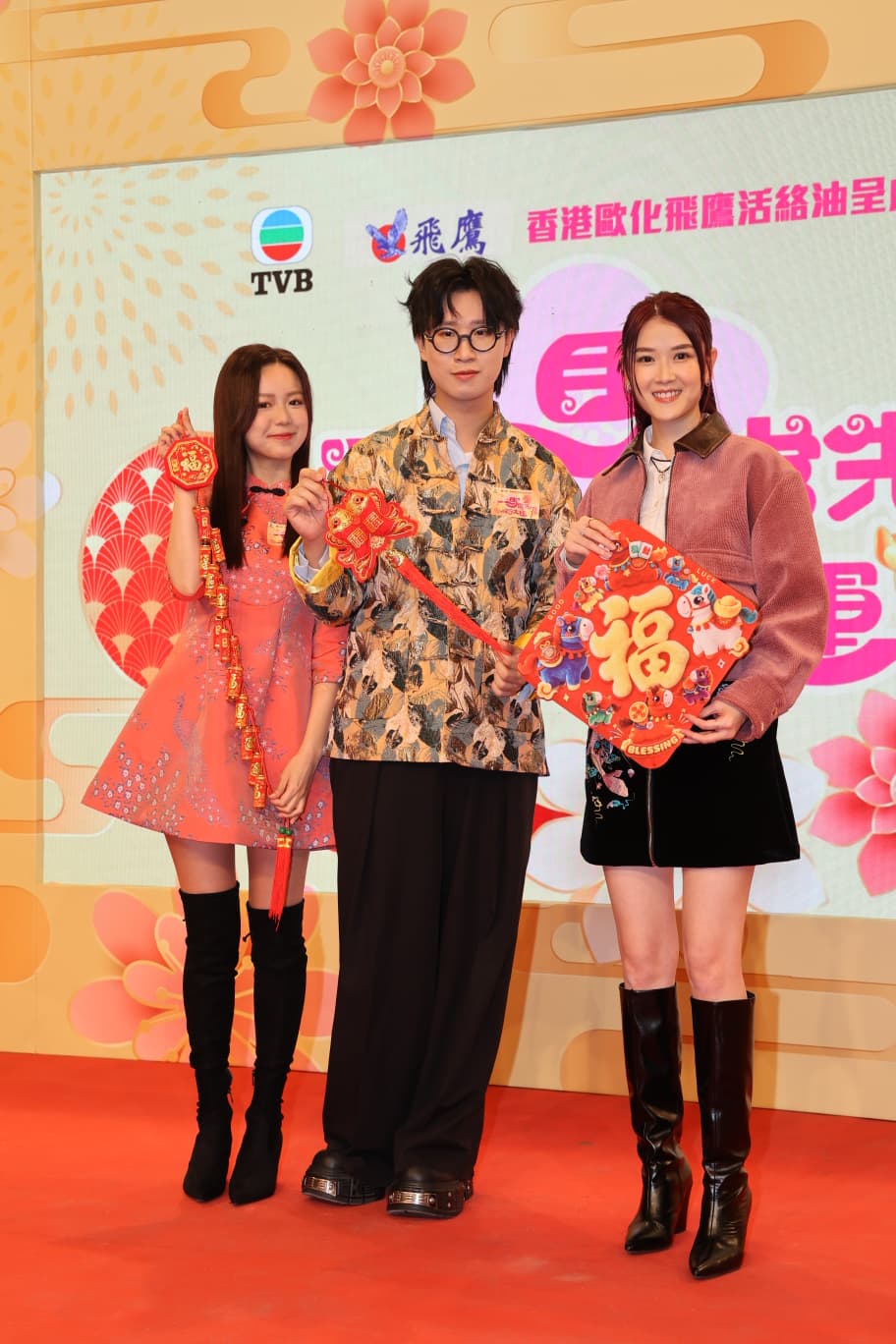 麦玲玲指歌唱事业一般，潘静文（右）听到这番话感到失望。