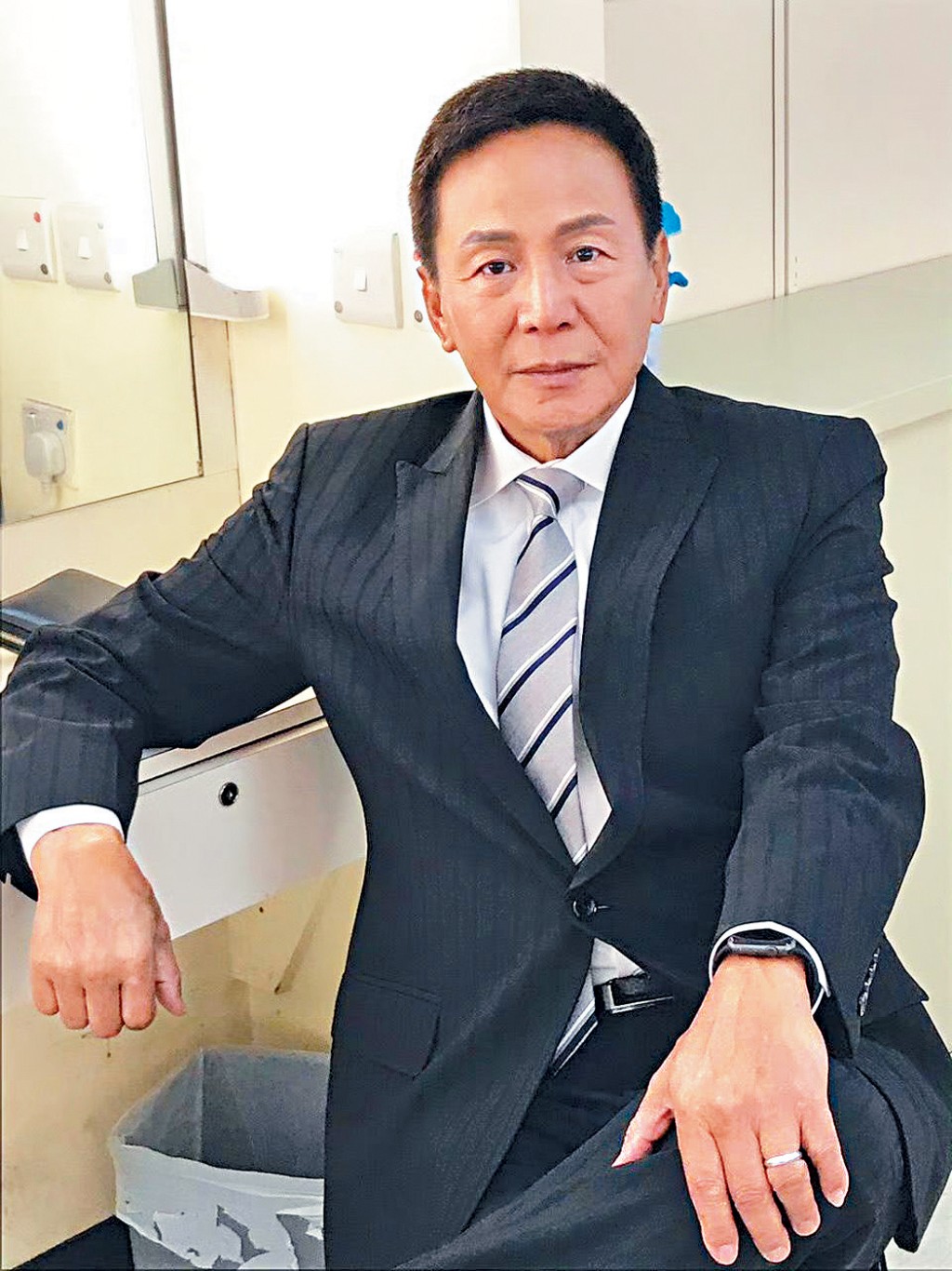 煒烈承認自己有一個失聯約20年的兒子。