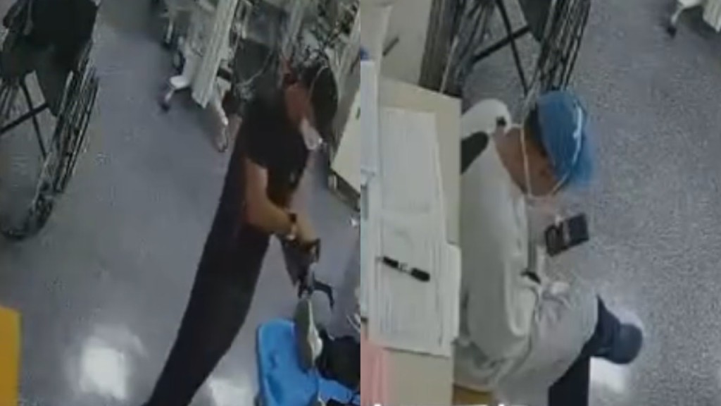 死者丈夫指麻醉科醫生全程玩手機,質疑是醫療操作失誤。 死者丈夫指麻醉科醫生全程玩手機,質疑是醫療操作失誤。