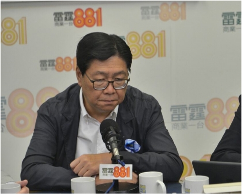 馬時亨指出，高鐵通車的前提是要有一地兩檢。