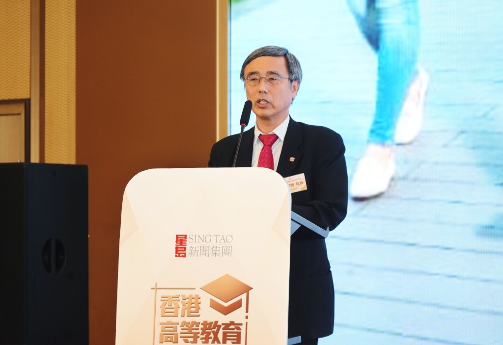 至于香港理工大学副校长（教学）黄国贤教授，则讲「培育未来领袖: 香港理工大学简介」。