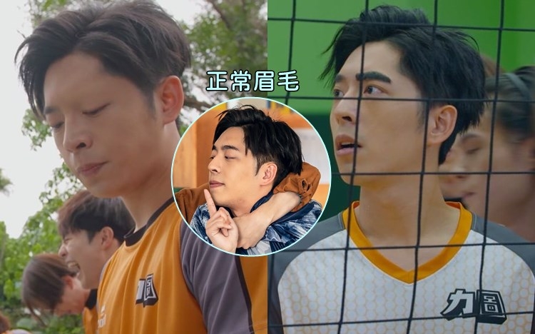 Edan（呂爵安）繼續發揮搞笑本色，今次連眉毛都冇埋。