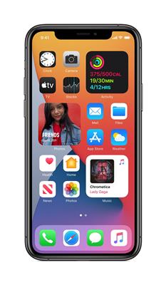 蘋果發佈ios14系統。AP