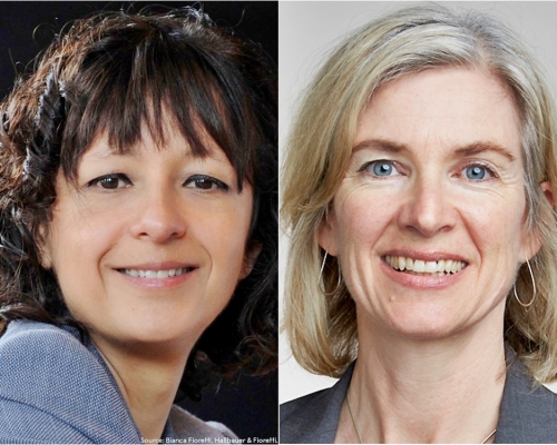 法國學者沙爾龐捷(Emmanuelle Charpentier)(左)及美國學者杜德納(Jennifer Doudna)(右)共同奪得今年諾貝爾化學獎。諾貝爾官網圖片