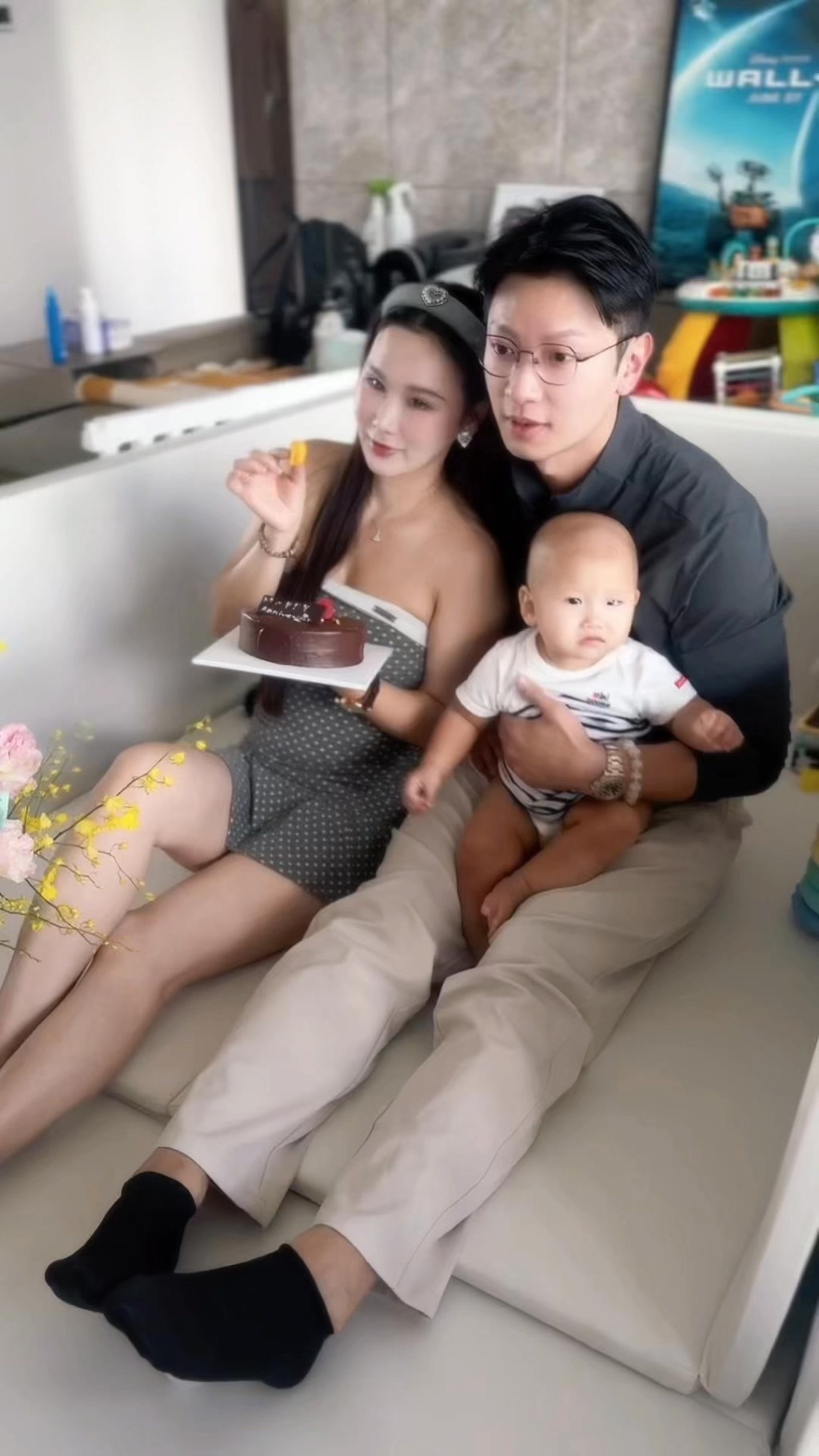 高鈞賢與太太育有一女。