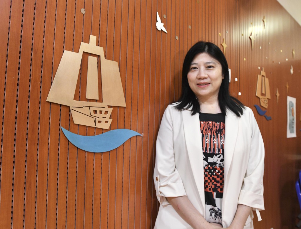 油蔴地天主教小学(海泓道)校长陈淑仪 (资料图片) 油蔴地天主教小学(海泓道)校长陈淑仪 (资料图片)