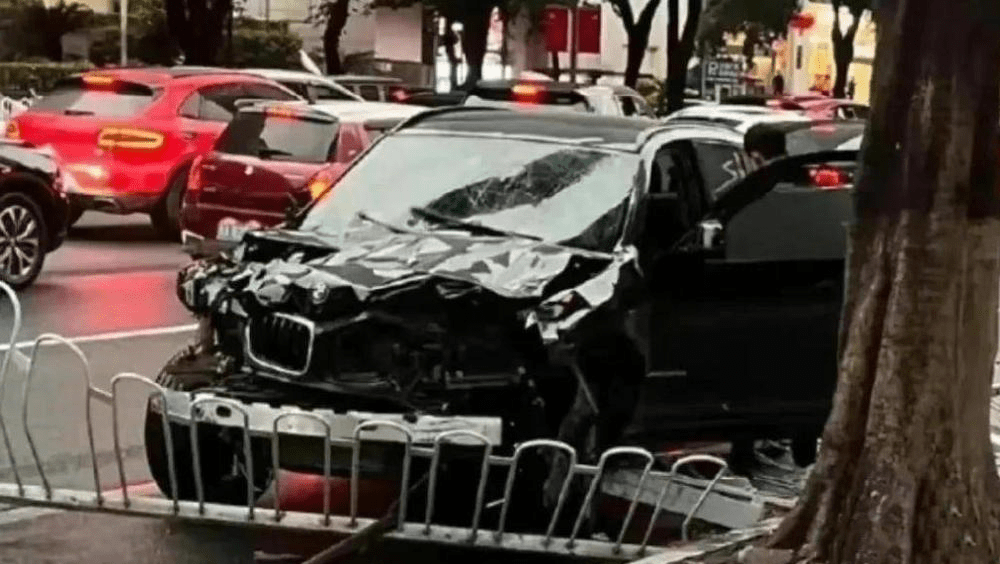 一輛寶馬X3今年1月11日在廣州天河區鬧市區肆意衝撞人群，造成多人傷亡。