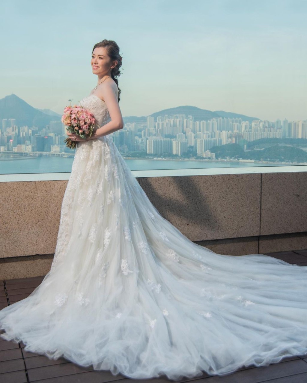 袁文傑與張潔蓮在2020年12月結婚。