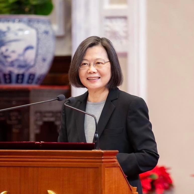 台灣領導人蔡英文2024年卸任。 圖/蔡英文fb