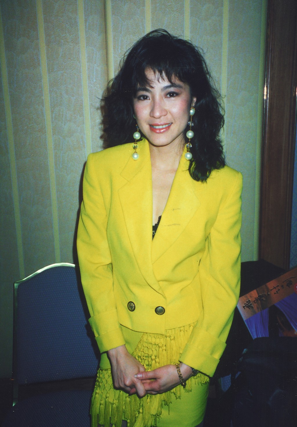 杨紫琼1985年来港拍广告后，开始踏足香港影坛，成为打女。