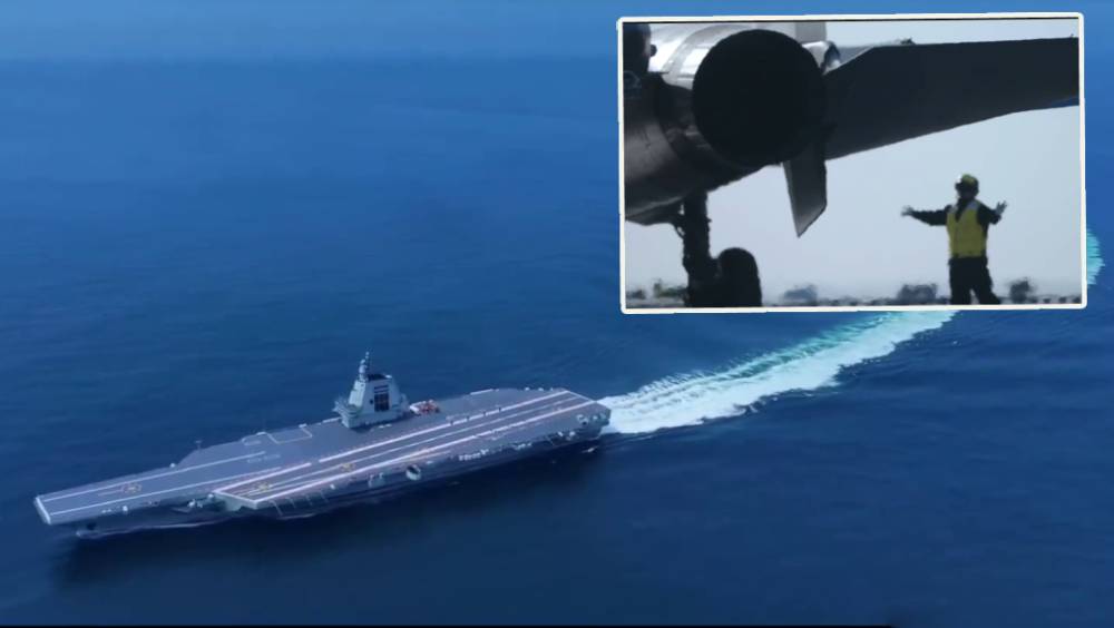 央視再釋出解放軍第三艘航艦福建艦的紀錄片《攻堅——矢志強軍向一流》。