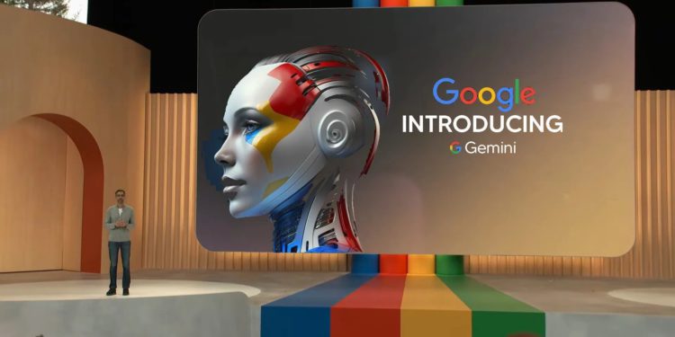 Google行政总裁今年5月已预告将推出新AI模型Gemini。网上图片